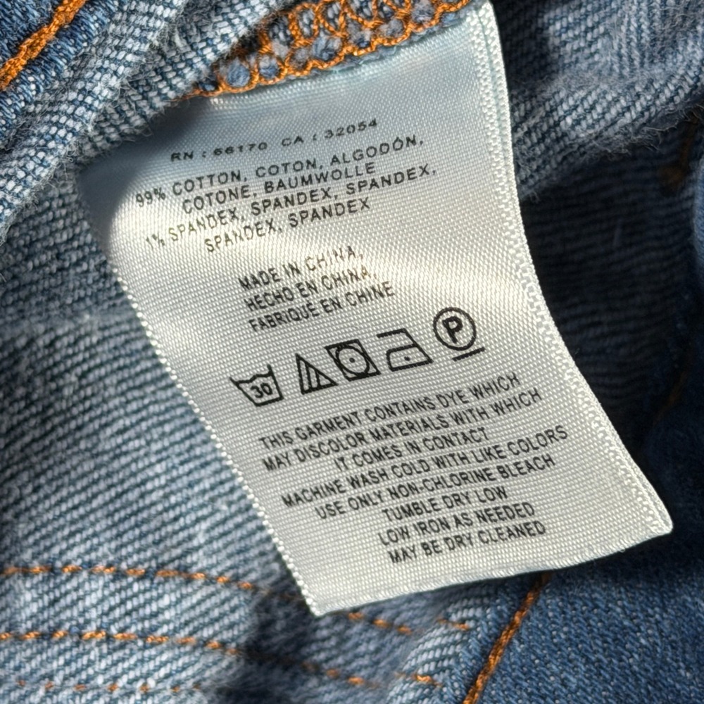 Pilcro and the Letterpress Anthropologie Wide Leg Seam Detail Jeans Blue 28 - Picture 13 of 16